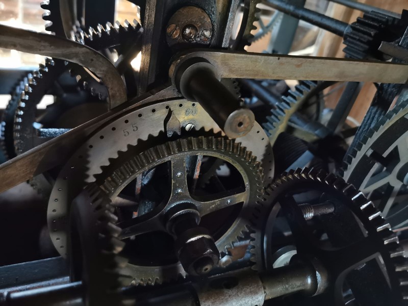 Turmuhr der Marienkirche Usedom