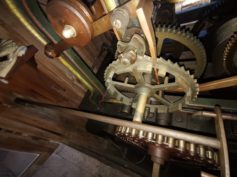 Turmuhr der Marienkirche Usedom