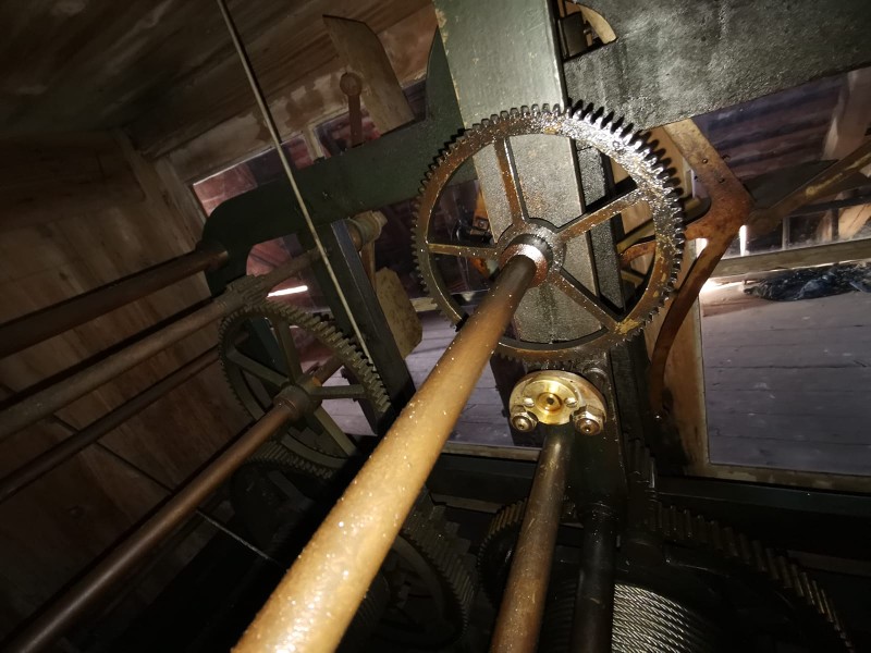 Turmuhr der Marienkirche Usedom