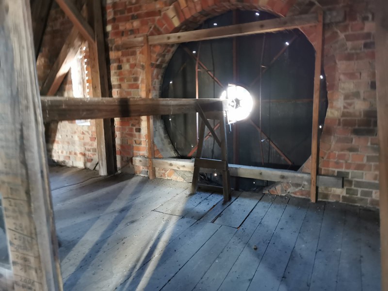 Turmuhr der Marienkirche Usedom