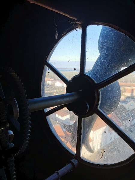 Turmuhr der Marienkirche Usedom