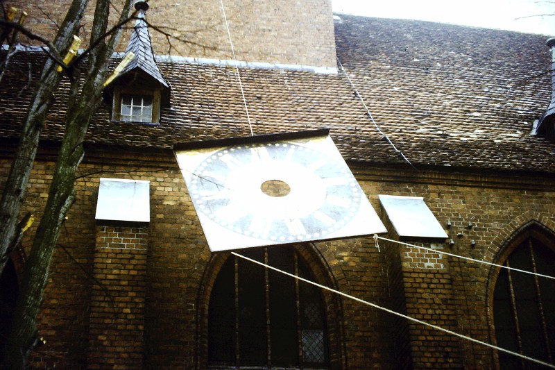 Turmuhr der Marienkirche Usedom